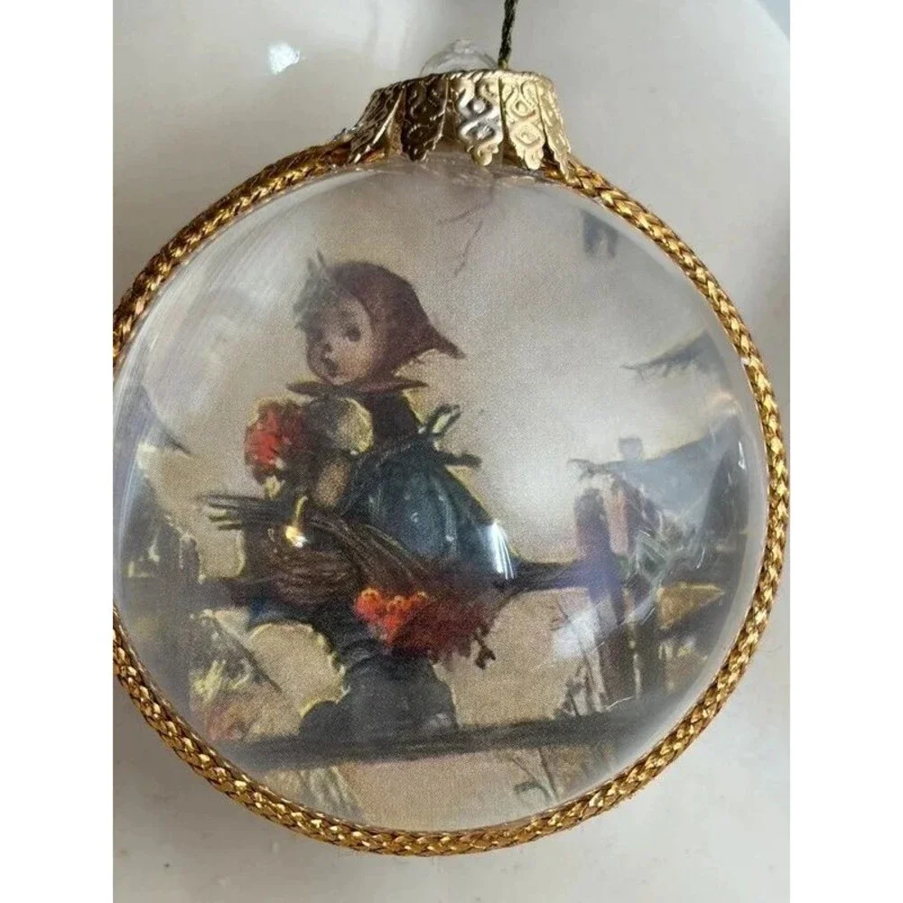 Vintage Hummel Ornaments Double-Sided
